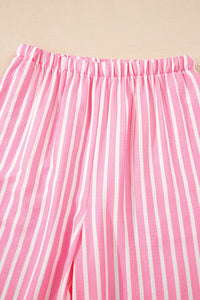 KaleaBoutique Comfortable Buttoned Front Long Sleeve Top and Pants 2 Piece Sleepwear - KaleaBoutique.com