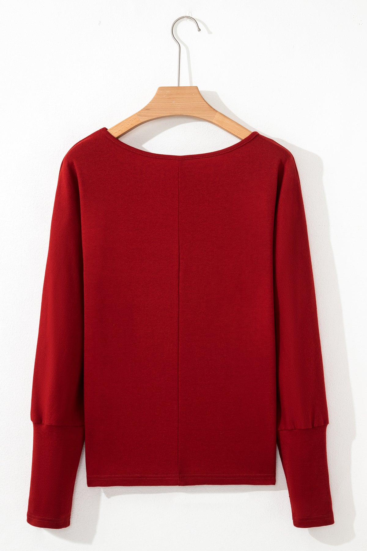 KaleaBoutique Solid Color Extended Cuffs Long Sleeve Top - KaleaBoutique.com