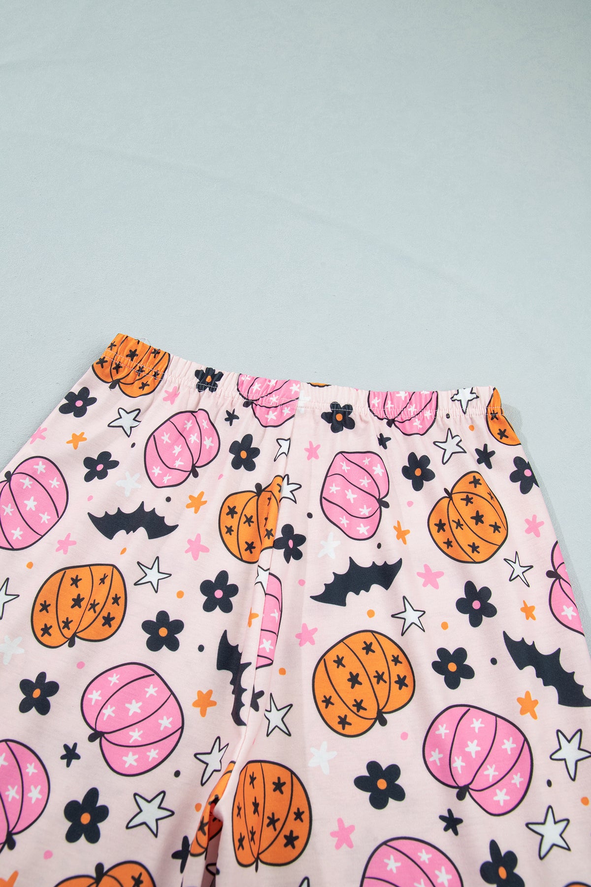 KaleaBoutique Stylish Halloween Pumpkin Print Long Sleeve Home Wear Lounge Set - KaleaBoutique.com