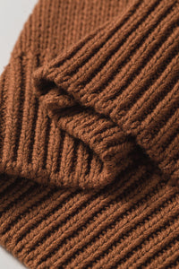 KaleaBoutique Comfortable Western Horseshoe Pattern Short Sleeve Knit Sweater - KaleaBoutique.com