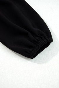 KaleaBoutique Solid Color Ruched Detail Long Sleeve Midi Dress - KaleaBoutique.com