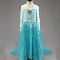Princess Dress Inserted Beads Bright Silk Performance Dress - KaleaBoutique.com
