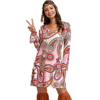 Hippie Clothing Print Dress Women - KaleaBoutique.com