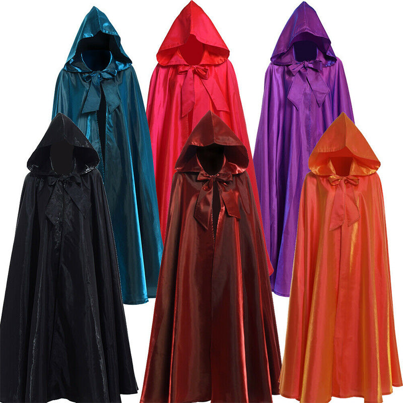 Halloween Costume Medieval Cloak Wizarding Robe - KaleaBoutique.com