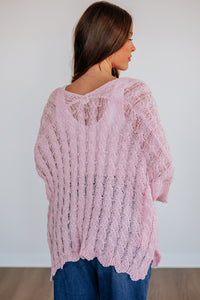 KaleaBoutique Comfortable Drop Shoulder Crochet Knit Open Front Cardigan - KaleaBoutique.com