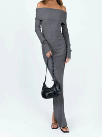 Off-the-shoulder Slim-fit Sheath Dress For Women - KaleaBoutique.com