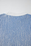 KaleaBoutique Stylish Striped Textured Knit Contrast Edge Loose Sweater - KaleaBoutique.com