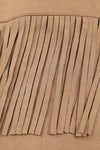 KaleaBoutique Fringe Trim Plus Size Suede Shacket - KaleaBoutique.com