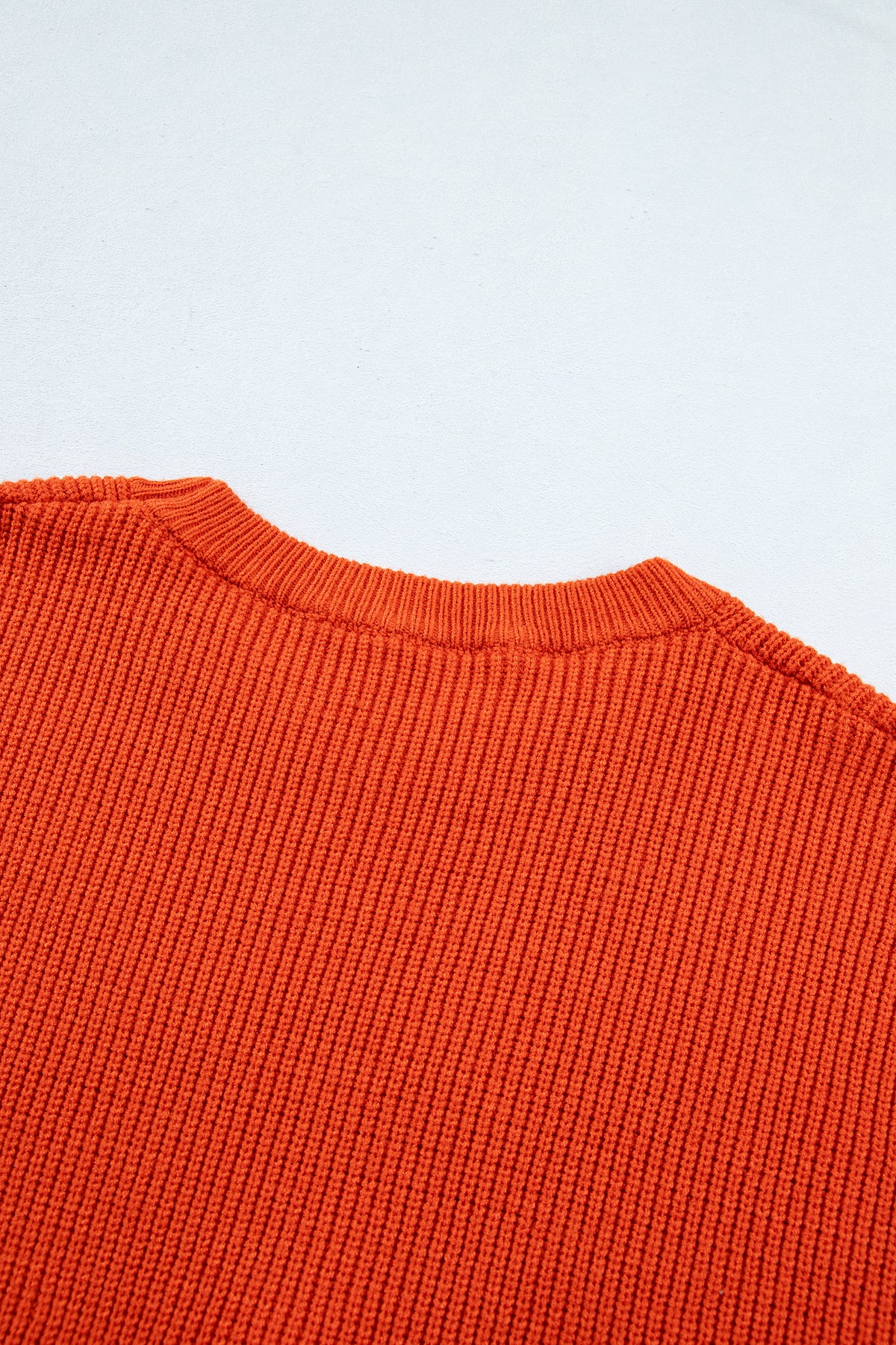 Drop Shoulder Long Sleeve Round Neck Halloween Sweater - KaleaBoutique.com