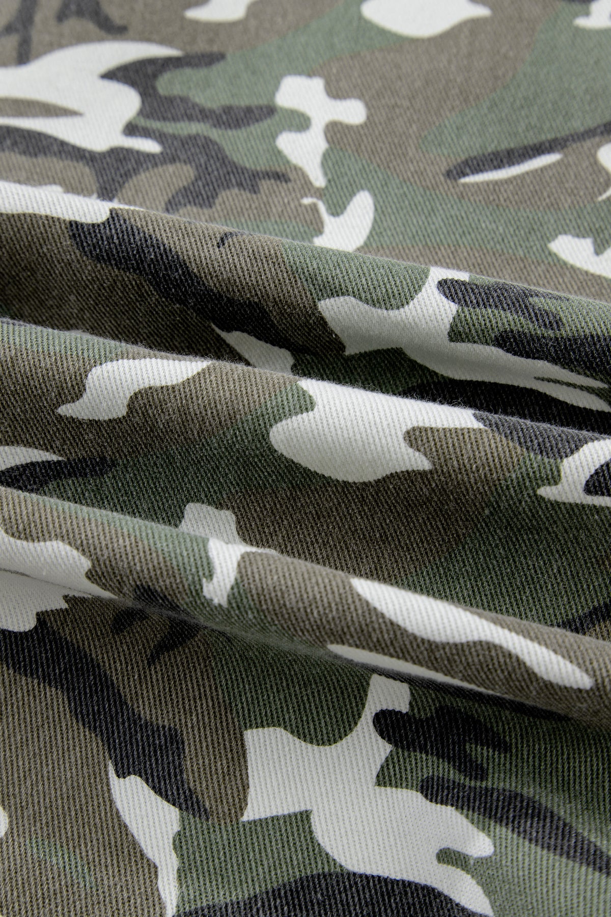 KaleaBoutique Stylish Camo Chest Pockets Loose Jean Jacket - KaleaBoutique.com