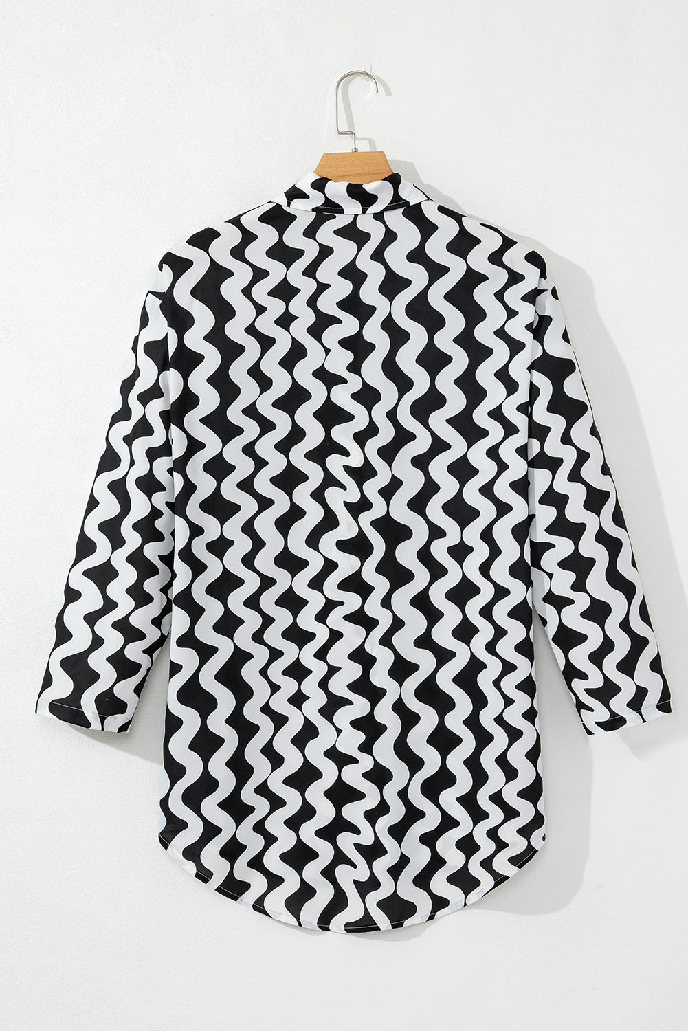Print Loose Fit Open Front Beach Cover Up - KaleaBoutique.com