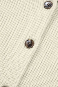 KaleaBoutique Comfortable Color Block Ribbed Knit Button Down Sweater Cardigan - KaleaBoutique.com