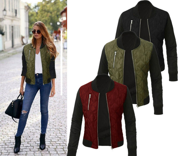 KaleaBoutique Women's Cotton Zip Jacket - KaleaBoutique.com