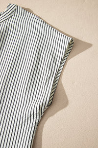 KaleaBoutique Stylish Frilled Detail Half Buttons Short Sleeve Long Dress - KaleaBoutique.com