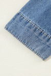 KaleaBoutique Flap Pockets Slim Buttoned Denim Shirt - KaleaBoutique.com