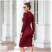 Knitted sweater dress - KaleaBoutique.com