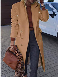Mid-length Woolen Women's Coat - KaleaBoutique.com