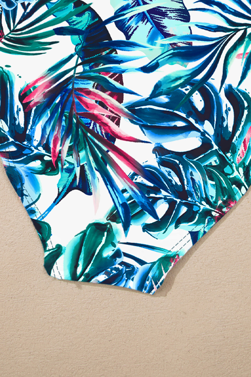 KaleaBoutique Drawstring Tummy Control Mix-and-match 2pcs Tankini Swimsuit