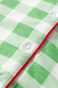 KaleaBoutique Comfortable Christmas Plaid Print Shirt and Pants Pajama Set - KaleaBoutique.com