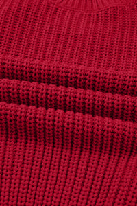 KaleaBoutique Comfortable Plaid Lace up Detail Christmas Holiday Puff Short Sleeve Sweater - KaleaBoutique.com