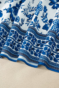 KaleaBoutique Stylish Twisted Bust Spaghetti Straps Backless Floral Maxi Dress - KaleaBoutique.com