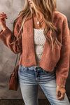 Drop Shoulder Open Front Cropped Cardigan - KaleaBoutique.com