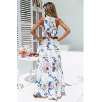 Beach Flowers Print Dress Bohemian Style Long Dress Summer - KaleaBoutique.com