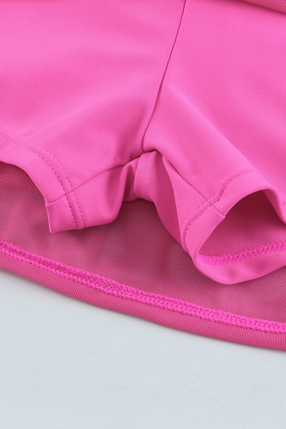 Women's High-Waist Layered Ruffle Swim Skirt with Built-In Trunks - KaleaBoutique.com