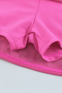 Women's High-Waist Layered Ruffle Swim Skirt with Built-In Trunks - KaleaBoutique.com