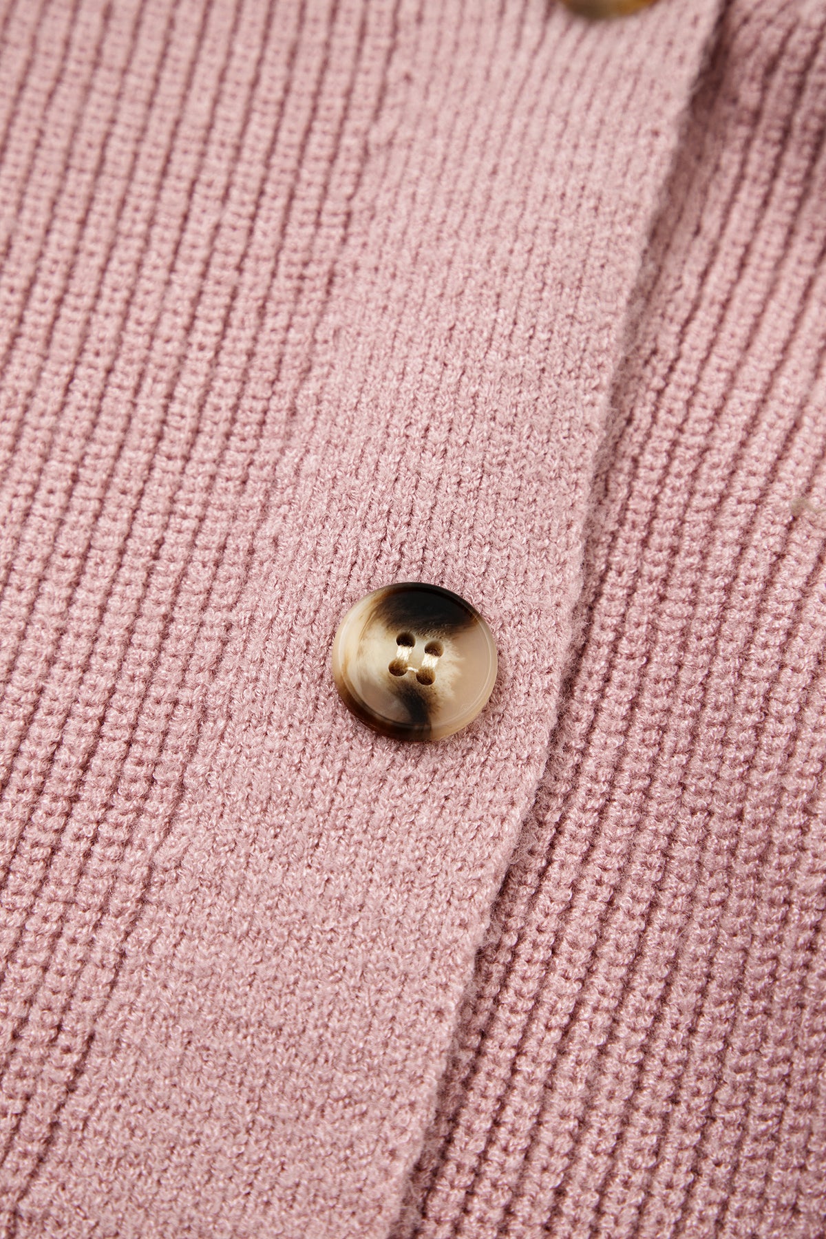 KaleaBoutique Comfortable Mixed Texture Knit Button V Neck Sweater Cardigan - KaleaBoutique.com