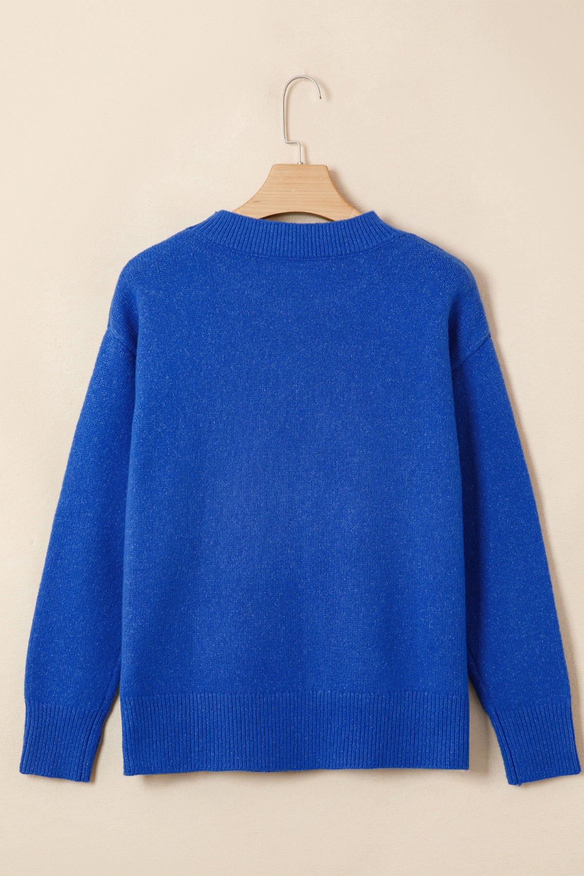 Drop Shoulder Long Sleeve Sweater - KaleaBoutique.com