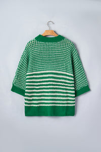 KaleaBoutique Comfortable 3/4 Draped Sleeve Slouchy Sweater - KaleaBoutique.com