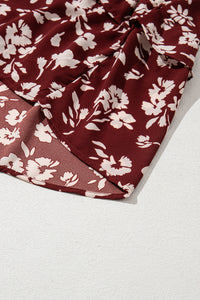 KaleaBoutique Comfortable Floral Print Long Sleeve Square Neck Smocked Maxi Dress - KaleaBoutique.com