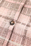 KaleaBoutique Plus Size Macrame Plaid Coat - KaleaBoutique.com