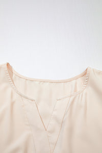 Apricot Plus Size V-Neck Eyelet Embroidered Maxi Dress - KaleaBoutique.com