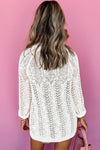 KaleaBoutique Stylish Classic Solid Open Knit Cardigan - KaleaBoutique.com