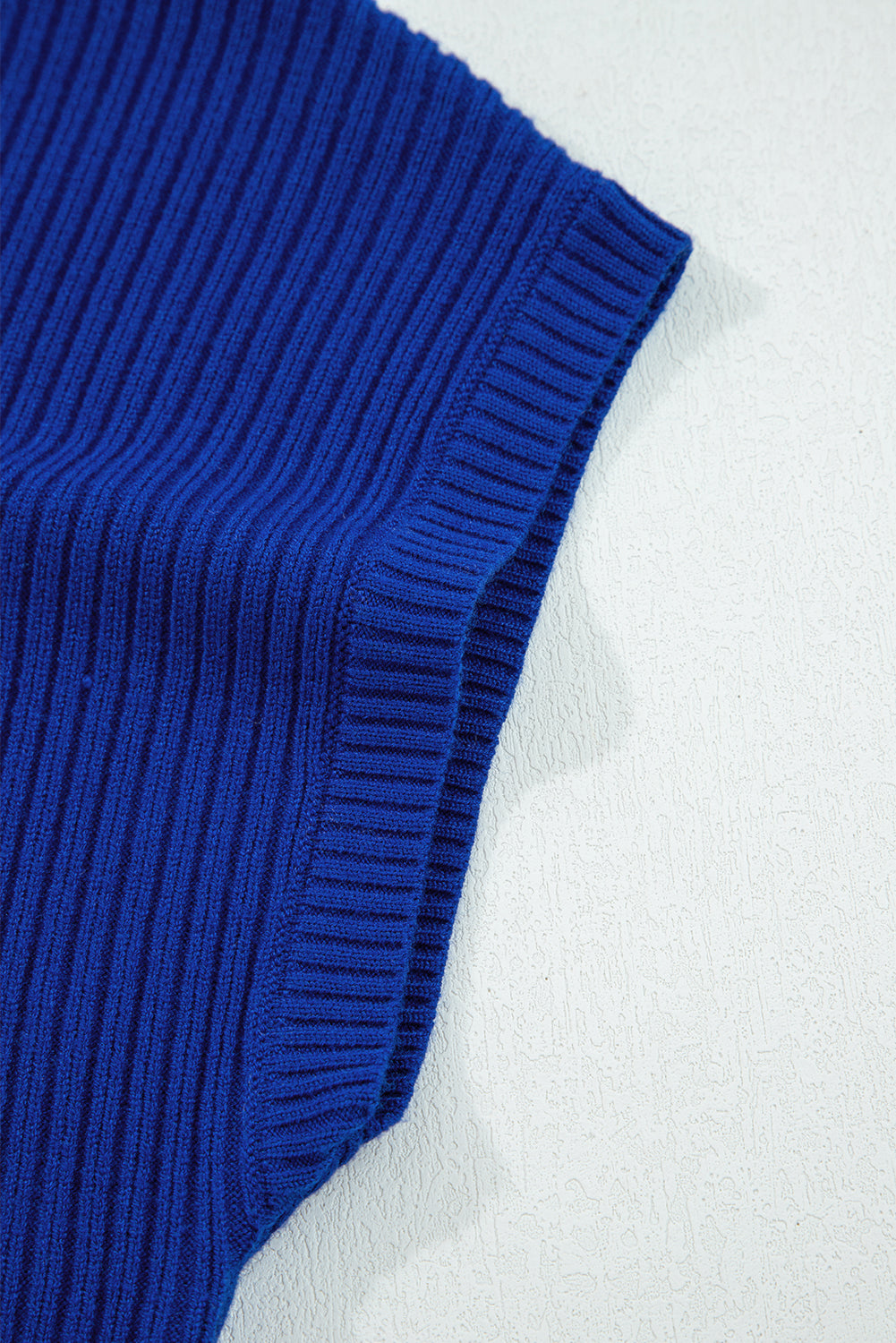 KaleaBoutique Comfortable Patch Pocket Ribbed Knit Short Sleeve Sweater - KaleaBoutique.com