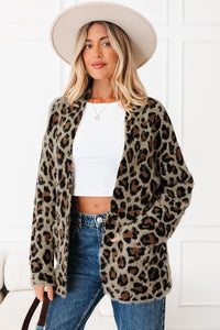 KaleaBoutique Stylish Leopard Open Casual Cardigan - KaleaBoutique.com