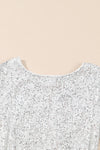KaleaBoutique Stylish Sequin Long Sleeve Tie Waist Mini Dress - KaleaBoutique.com