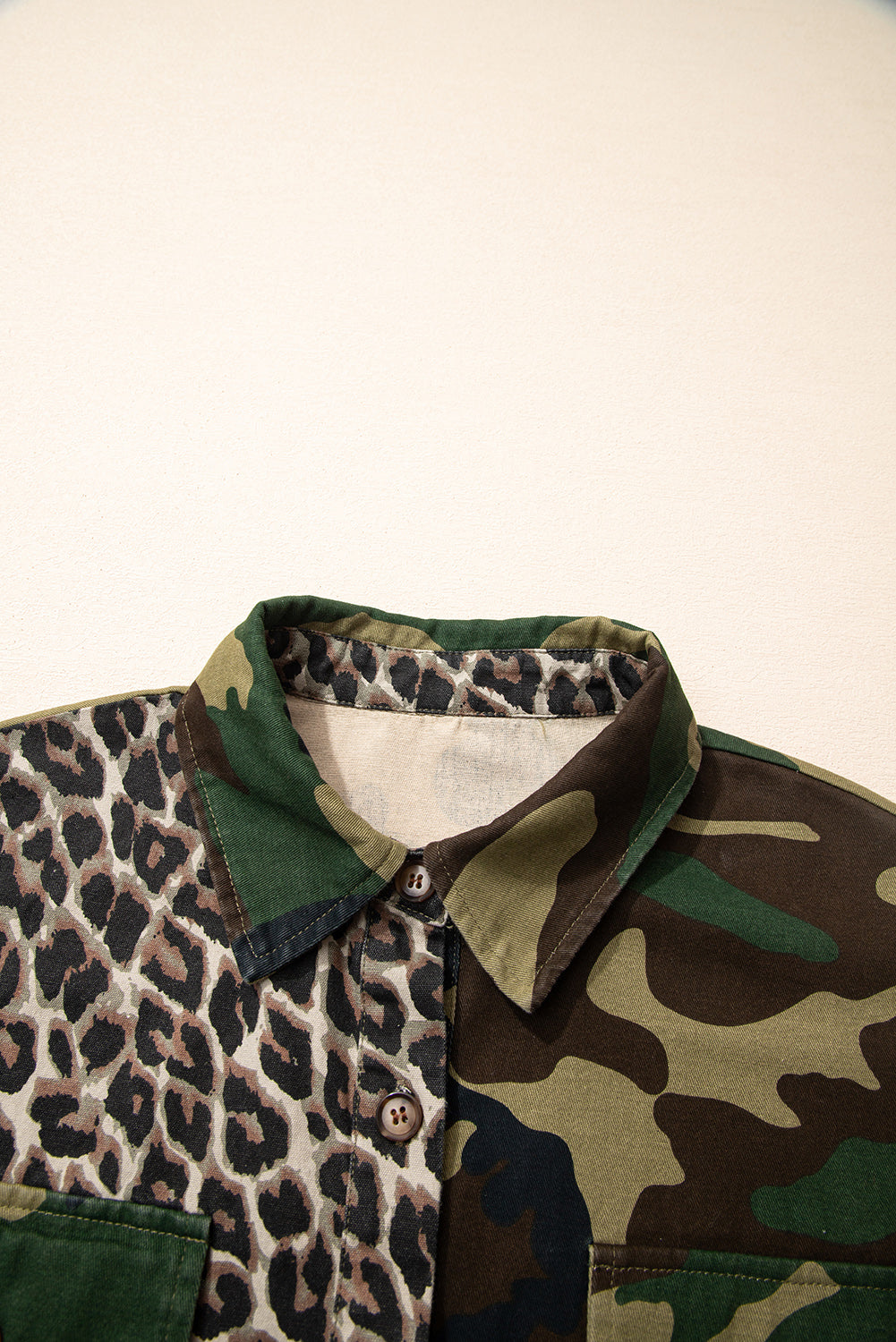 Leopard Camo Patchwork Oversize Shacket - KaleaBoutique.com
