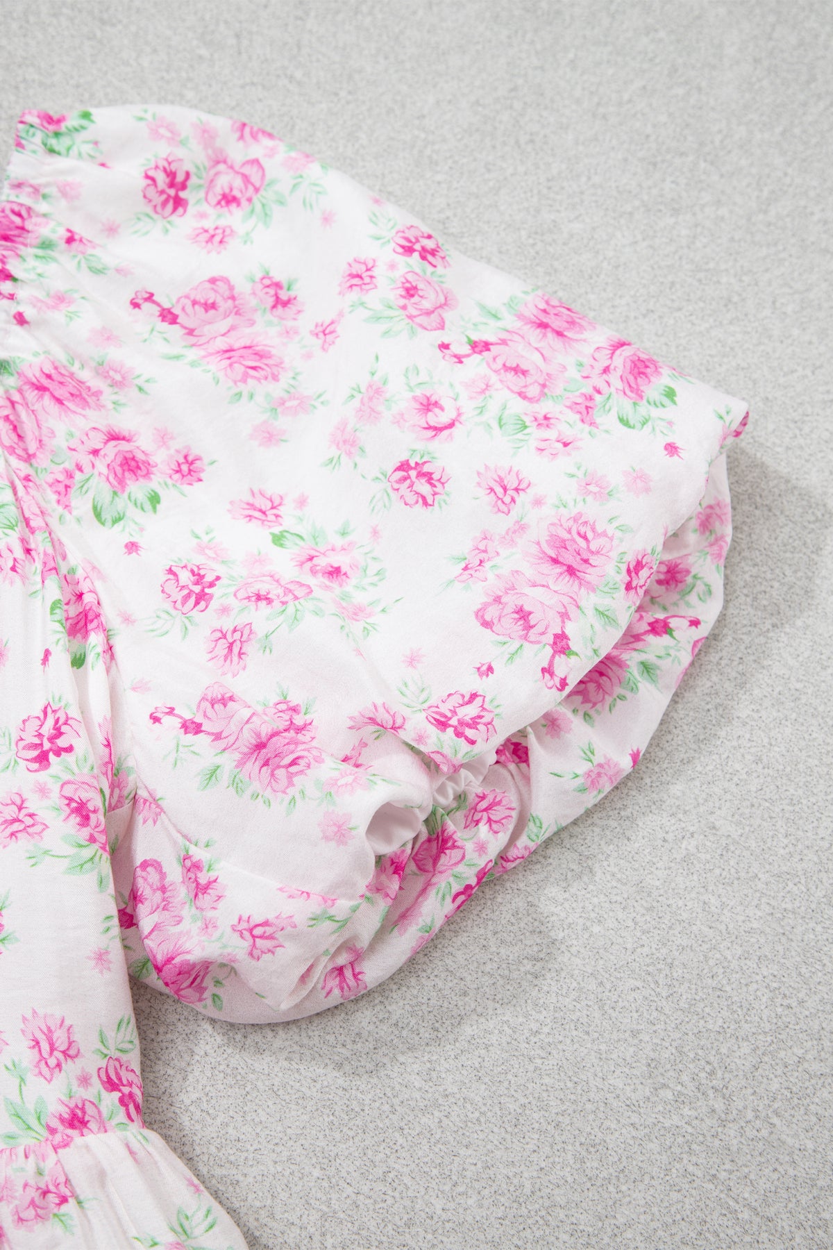 KaleaBoutique Stylish Floral Print Square Neck Ribbon Knot Back Cute Mini Dress - KaleaBoutique.com