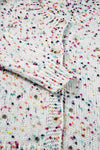 KaleaBoutique Rhinestone Decor Multicolor Confetti Sweater Cardigan - KaleaBoutique.com