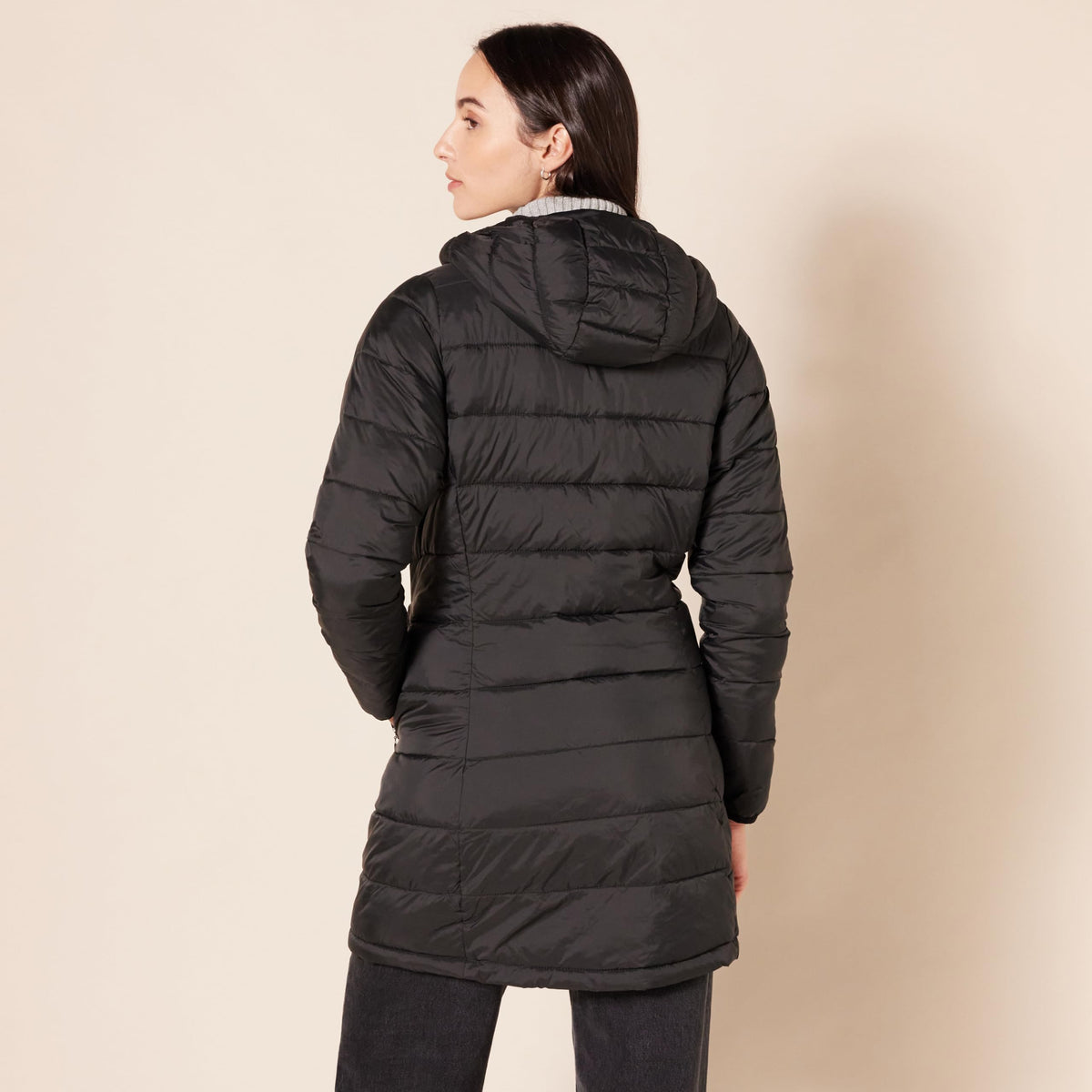 Women’s Lightweight Hooded Puffer Coat - KaleaBoutique.com