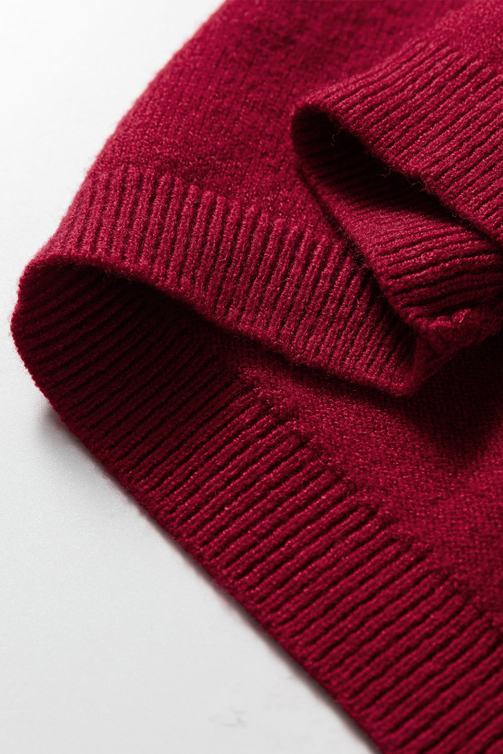 KaleaBoutique Comfortable Solid Color Crew Neck Knit Cap Sleeve Sweater - KaleaBoutique.com