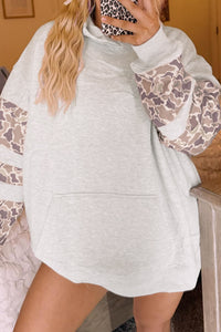 KaleaBoutique Comfortable Patchwork Camo Long Sleeve Hoodie - KaleaBoutique.com