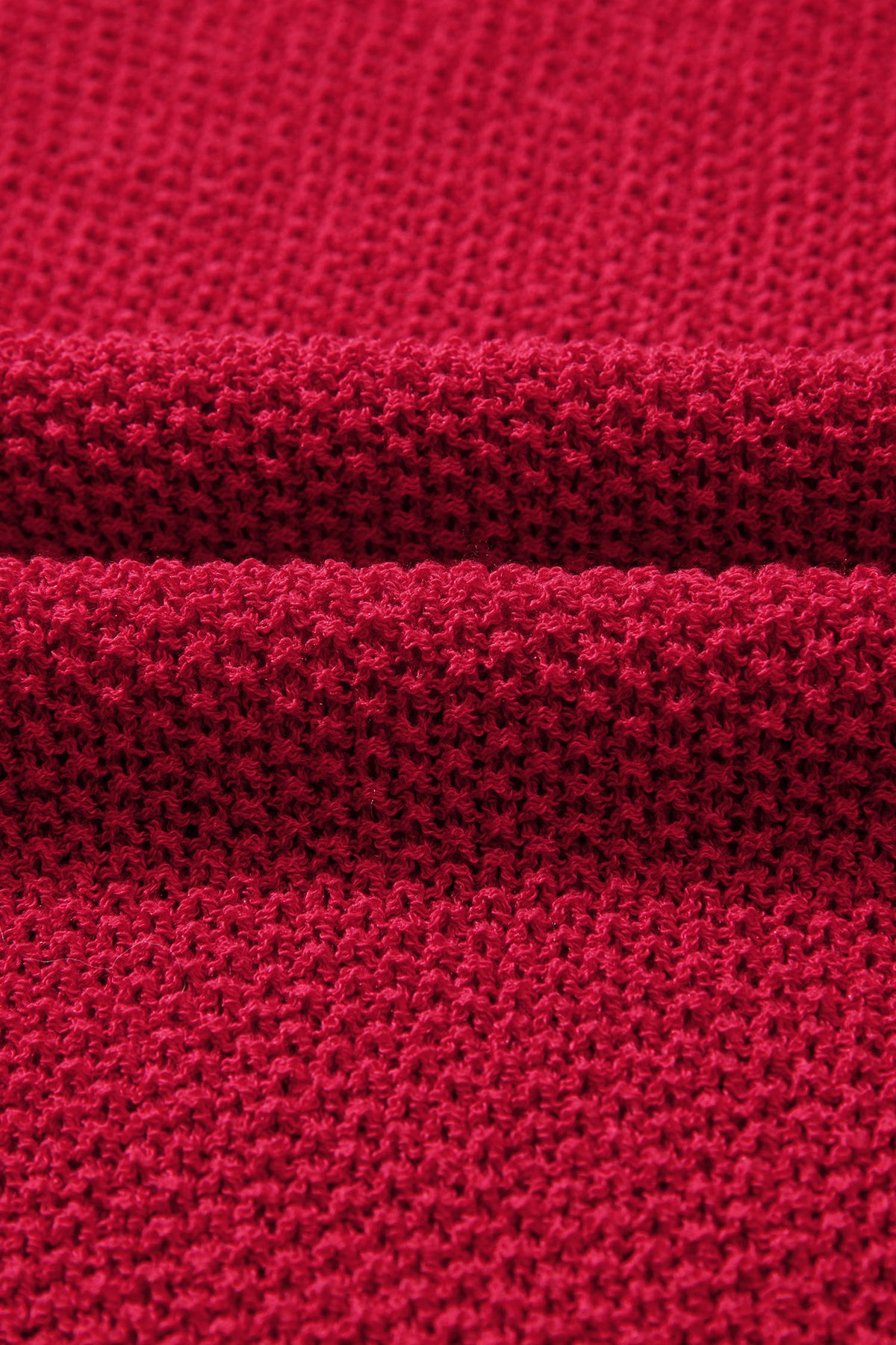 Color Block Knit V Neck Loose Sweater - KaleaBoutique.com