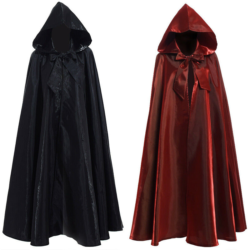 Halloween Costume Medieval Cloak Wizarding Robe - KaleaBoutique.com