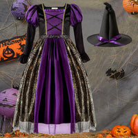 Halloween Costume Kids' Skirt Witch Costume - KaleaBoutique.com
