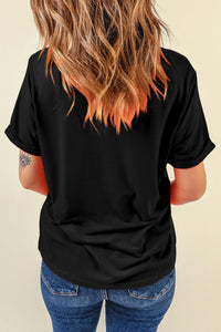 Black Nightmare Before Coffee Skull Checkerboard Halloween Tee - KaleaBoutique.com