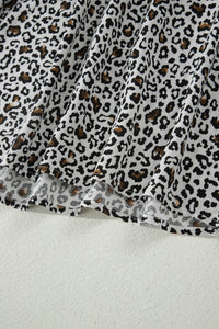 KaleaBoutique Stylish Leopard Zip Front V Neck Cinched Waist Sleeveless Maxi Dress - KaleaBoutique.com